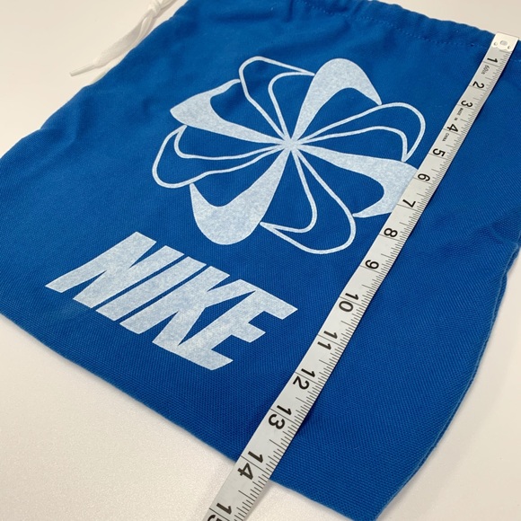 Nike Pinwheel Shoe Bag 14 x 12 Vintage Blue - Picture 4 of 4